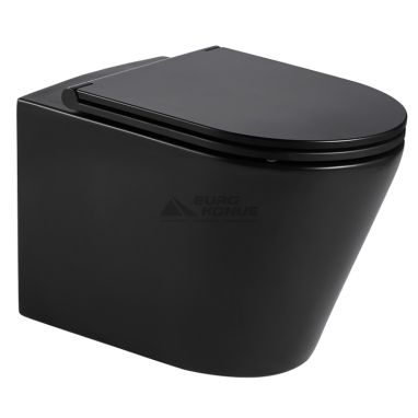 VOLLE Унитаз подвесной с сидением Slim slow-closing Nemo (13-17-316 Black)